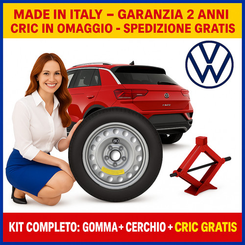 Spare wheel kit volkswagen - wheel, vw