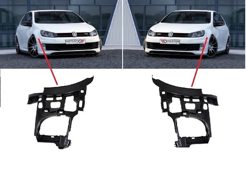 New front bumper bracket pair - front,
