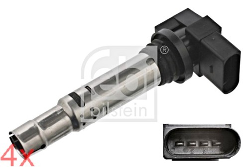Ignition coil febi pcs fits - febi,