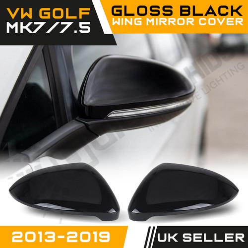 Gloss black wing mirror - wing, cover