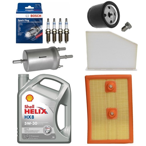 Shell hx8 filters - shell, plugs